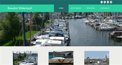 Desktop Screenshot of beaufortwatersport.nl