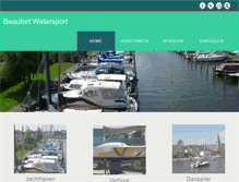 Tablet Screenshot of beaufortwatersport.nl